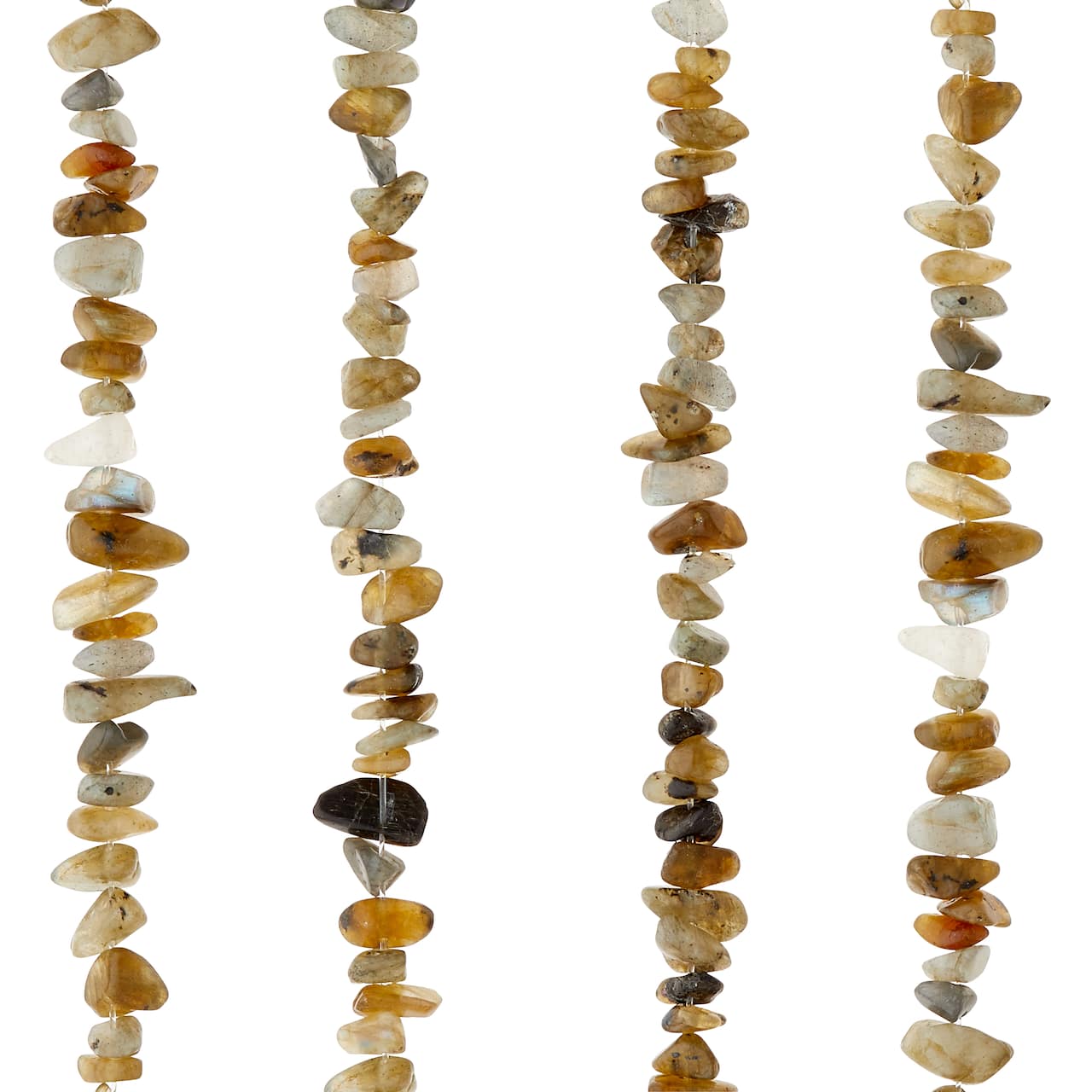 12 Packs: 4 ct. (48 total) Gray Labradorite Chip Beads by Bead Landing™